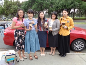 Our new sister fresh from the MTC, Sister Gong!